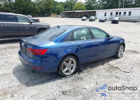 2017 Audi A4 2.0T Ultra Premium из США, поврежденный, VIN WAUGMAF4XHN045915
